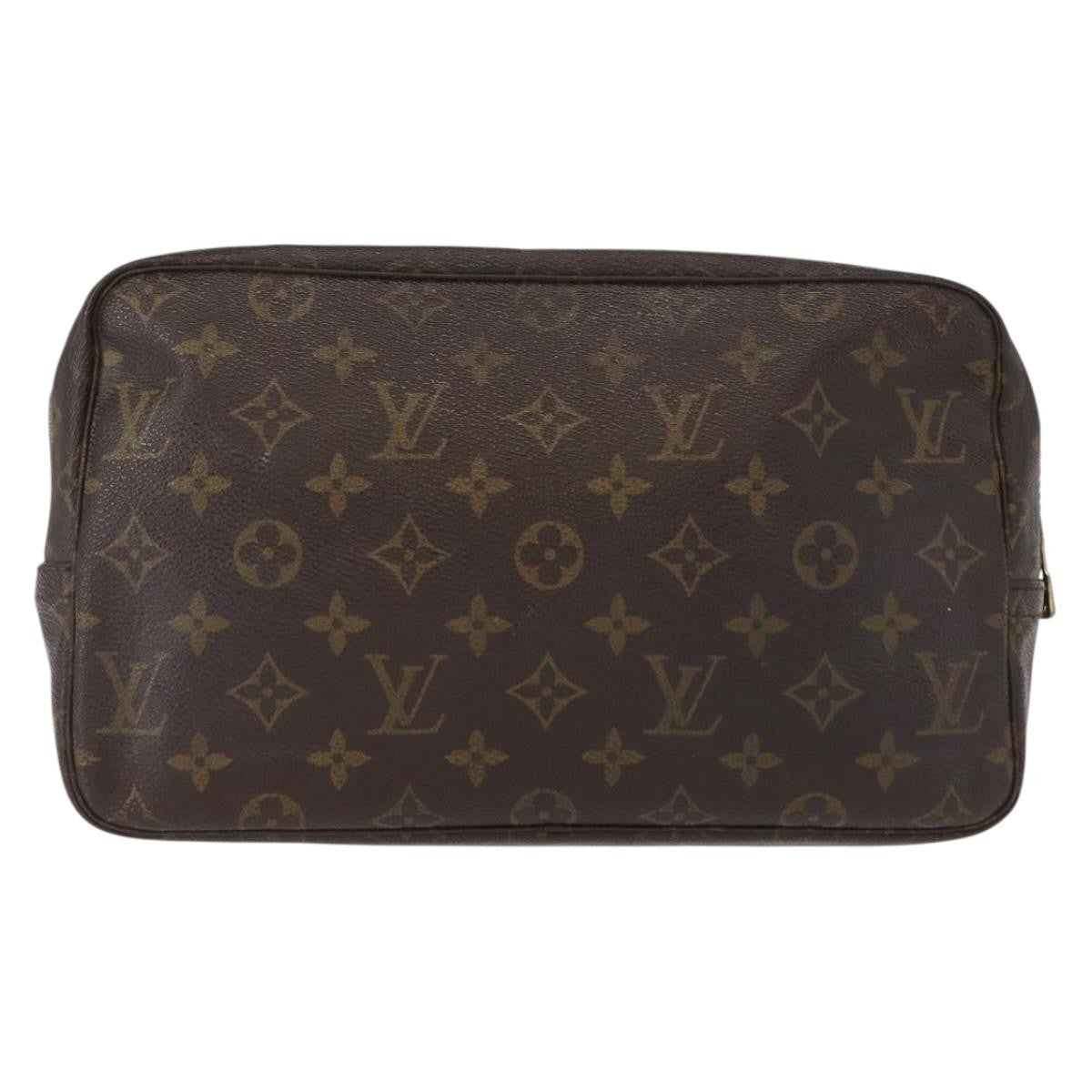 Louis Vuitton Trousse Toilette Monogram Canvas Brown Canvas Clutche & Pouche Bag