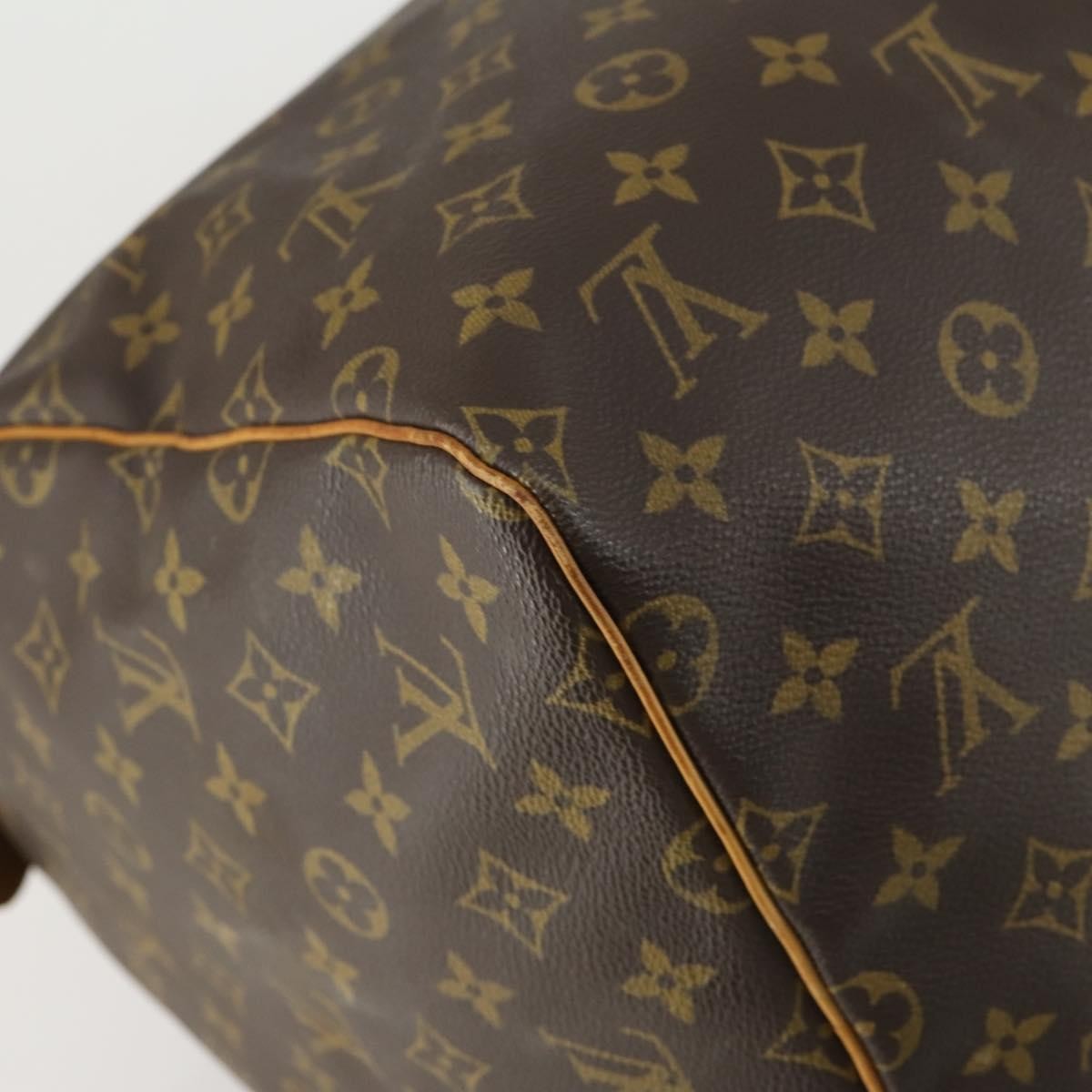 Louis Vuitton Keepall Bag Monogram Canvas Brown Canvas Travel Bag