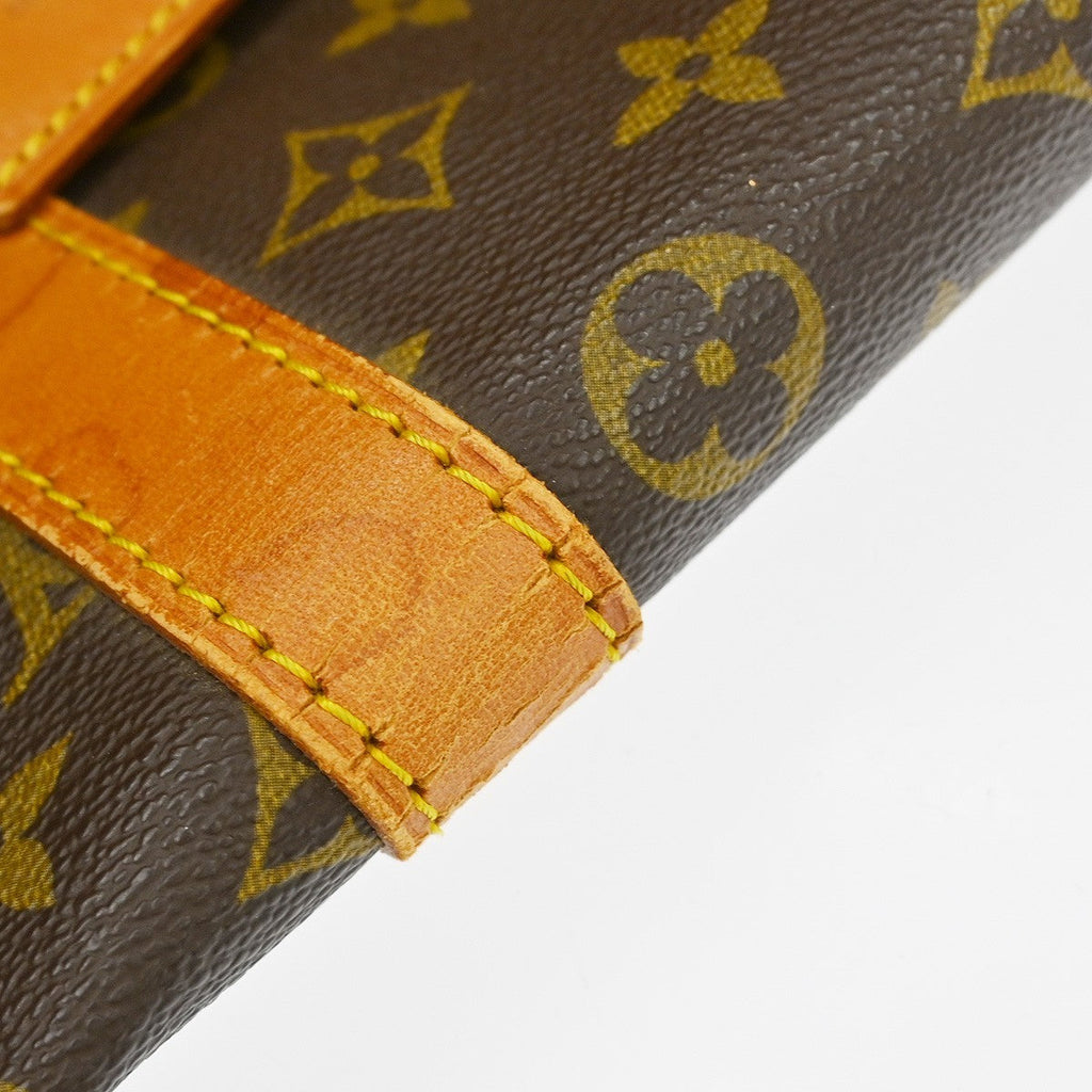Louis Vuitton Keepall Bag Monogram Canvas Brown Canvas Travel Bag