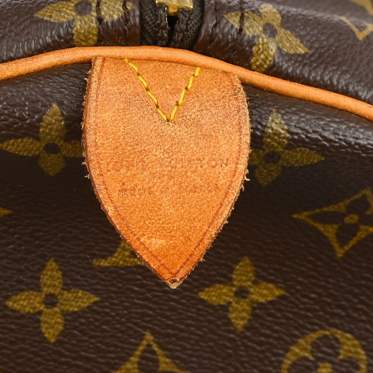Louis Vuitton Keepall Bag Monogram Canvas Brown Canvas Travel Bag