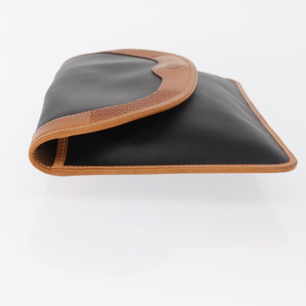 Christian Dior Clutch Bag Leather Black Leather Clutche & Pouche Bag (Pre-Owned)