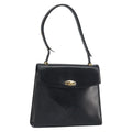 Louis Vuitton Opera Line Spartan Bag Leather Black Leather Handbag