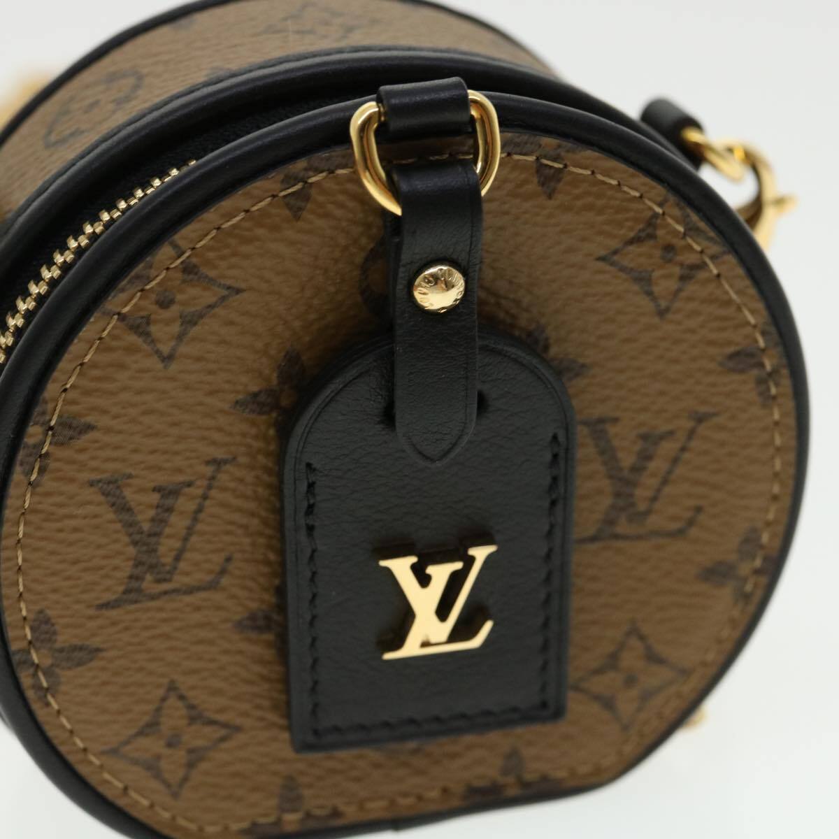 Louis Vuitton Boite Chapeau Souple Bag Reverse Monogram Giant Brown Canvas Bag