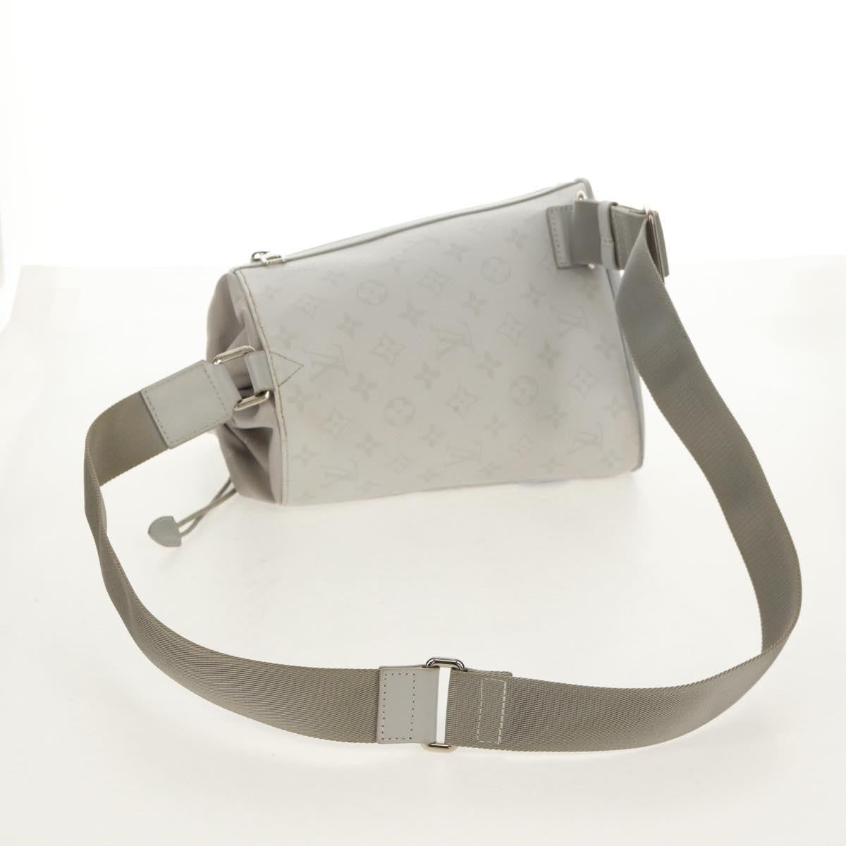 Louis Vuitton Chalk Sling Bag Limited Edition Logo Story Monogram Canvas White Canvas Shoulder Bag