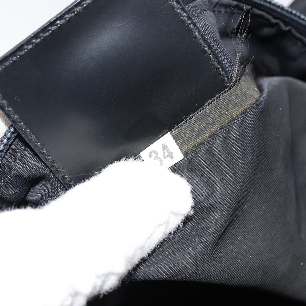 Prada Flat Messenger Bag Tessuto Black Nylon Shoulder Bag Bag