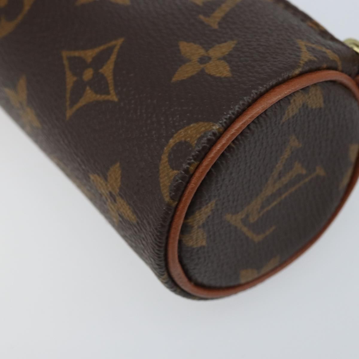 Louis Vuitton Papillon Pochette Monogram Canvas Brown Canvas Clutche & Pouche Bag