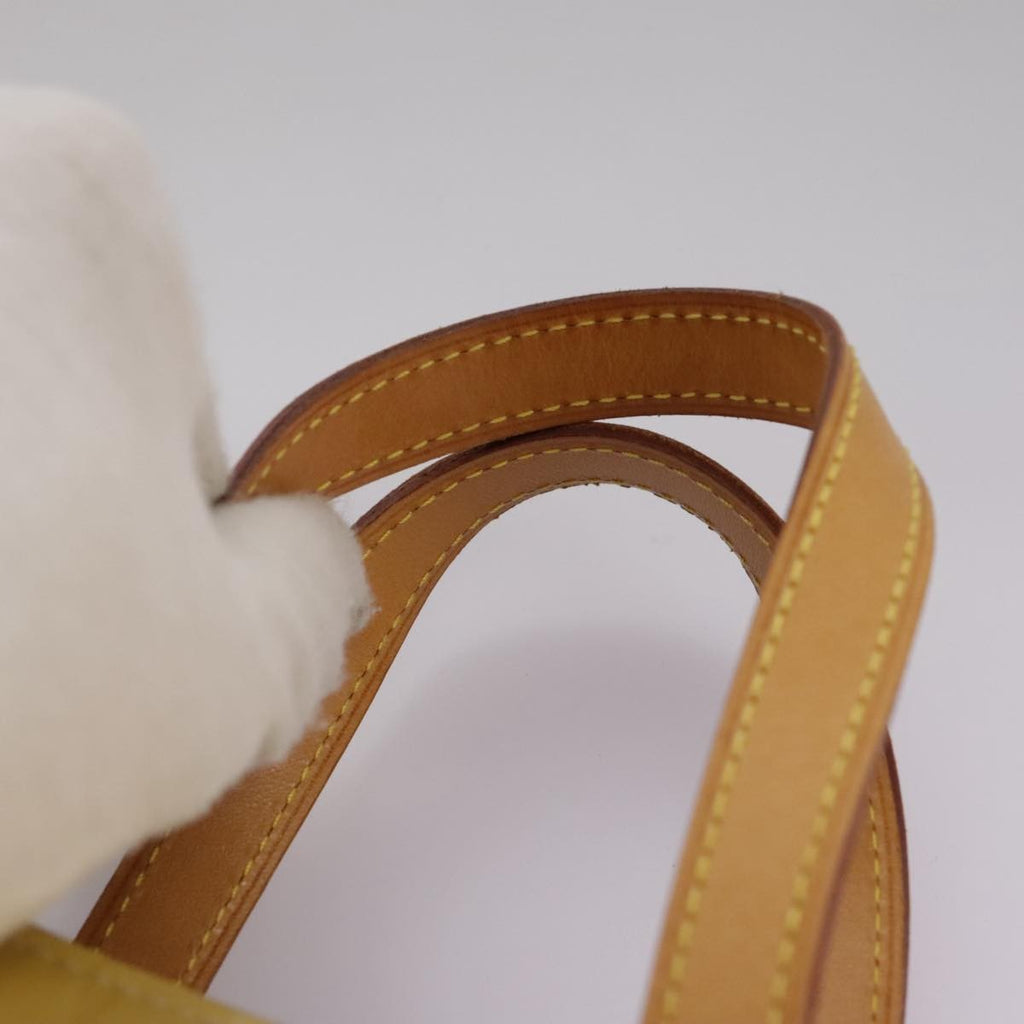 Louis Vuitton Reade Handbag Monogram Vernis Beige Patent_Leather Handbag