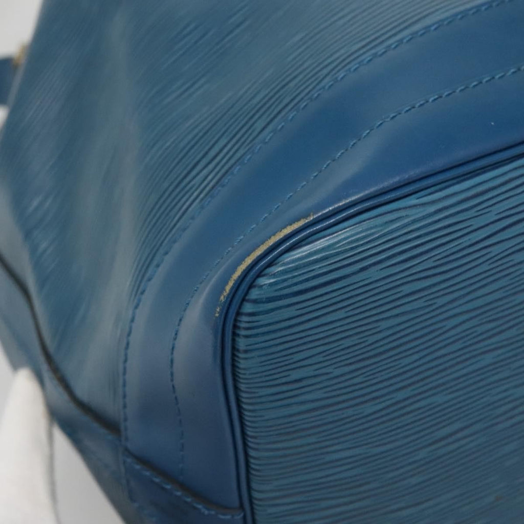 Louis Vuitton Noe Handbag Epi Leather Blue Leather Bag
