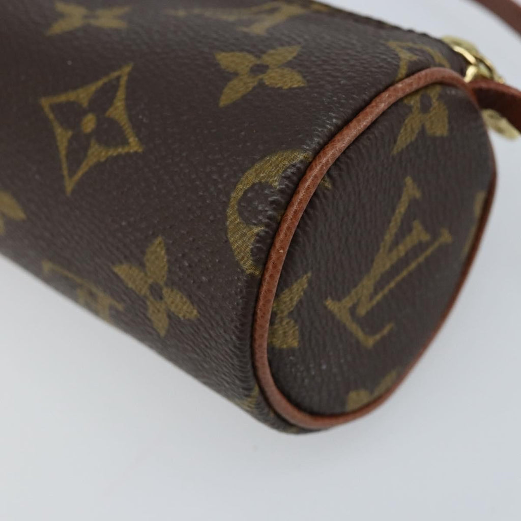 Louis Vuitton Papillon Pochette Monogram Canvas Brown Canvas Clutche & Pouche Bag