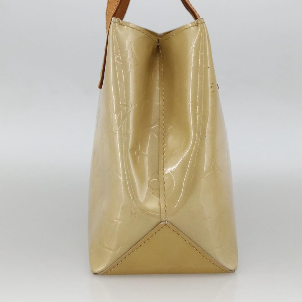Louis Vuitton Reade Handbag Monogram Vernis Beige Patent_Leather Handbag