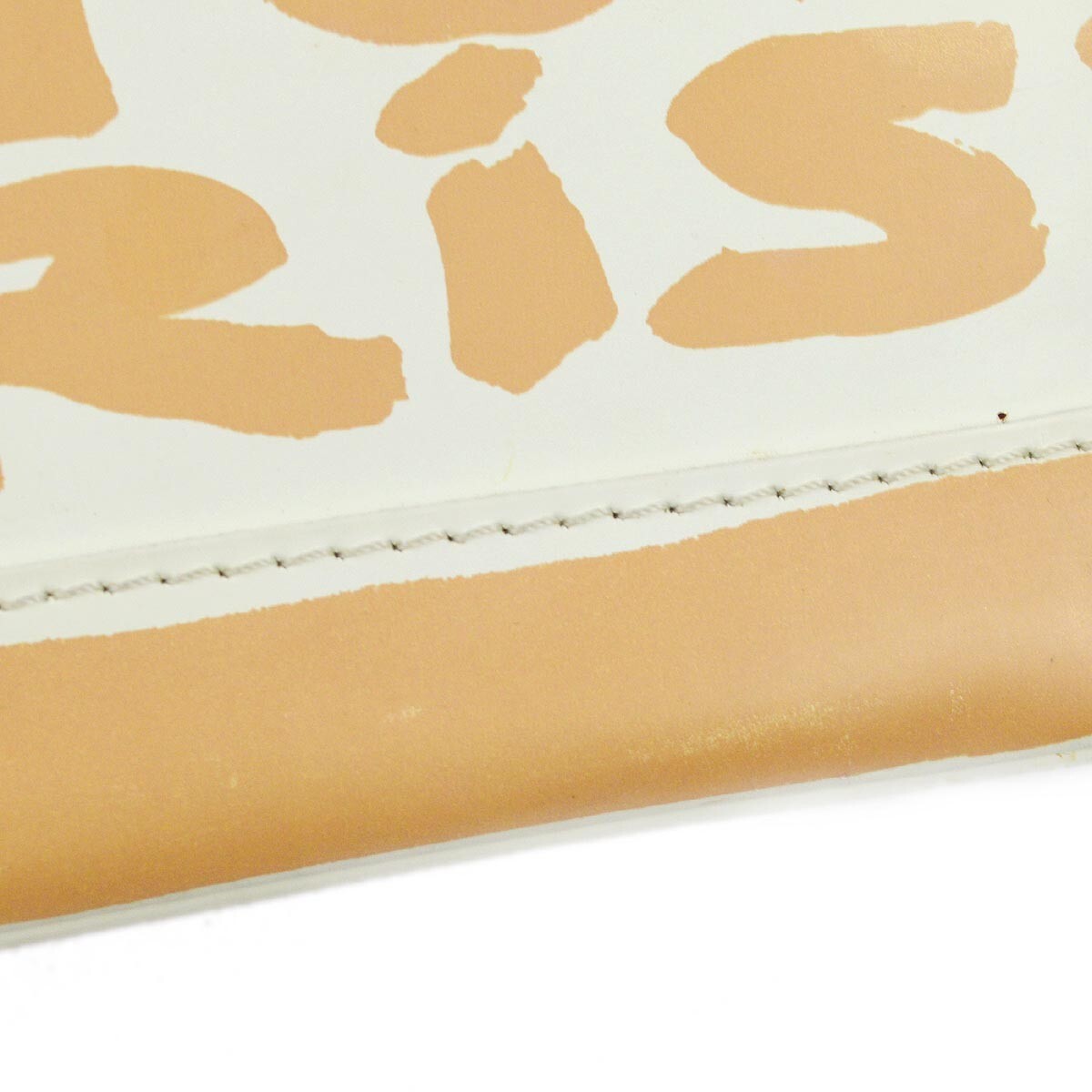 Louis Vuitton Alma Handbag Limited Edition Graffiti Leather Beige Leather Handbag