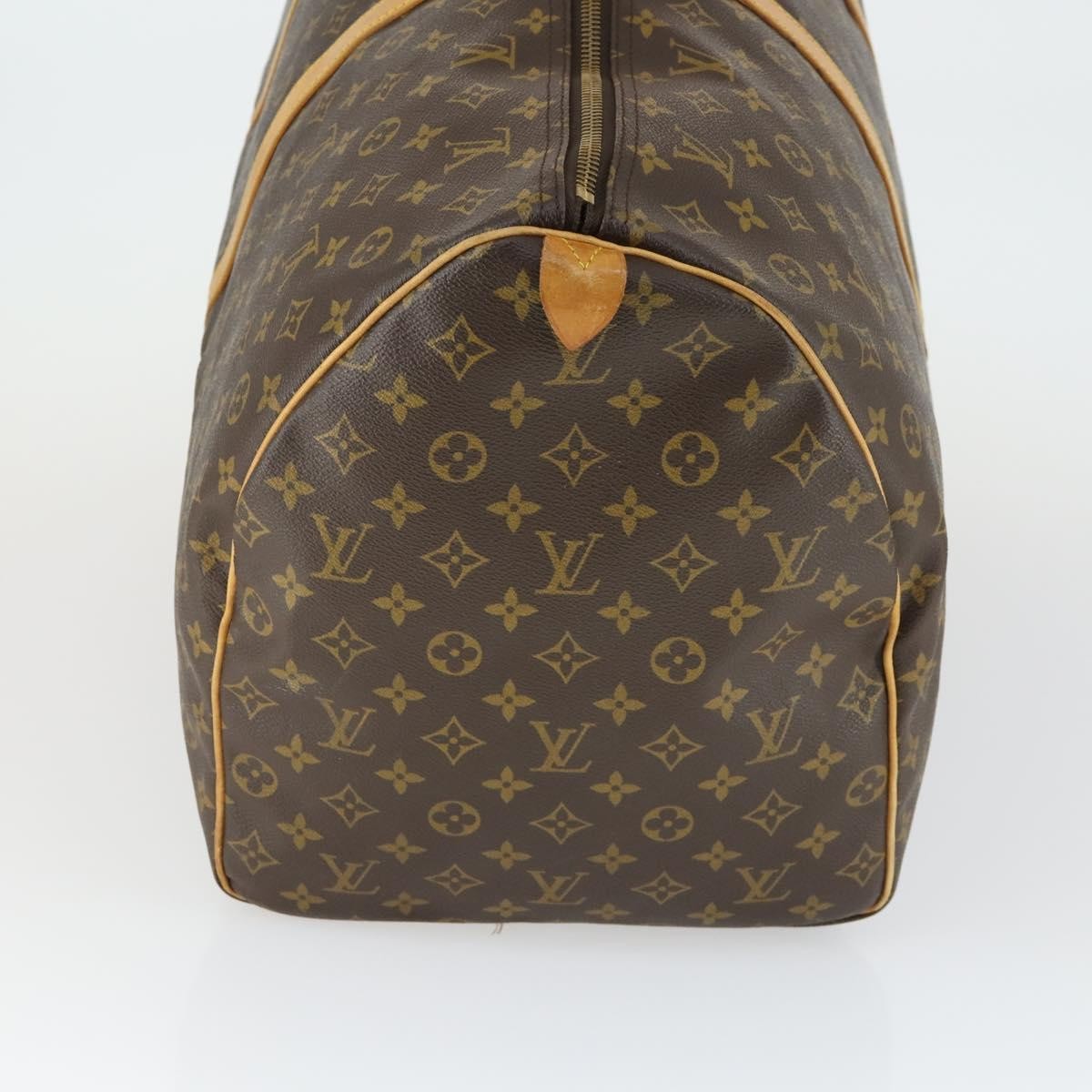 Louis Vuitton Keepall Bag Monogram Canvas Brown Canvas Travel Bag