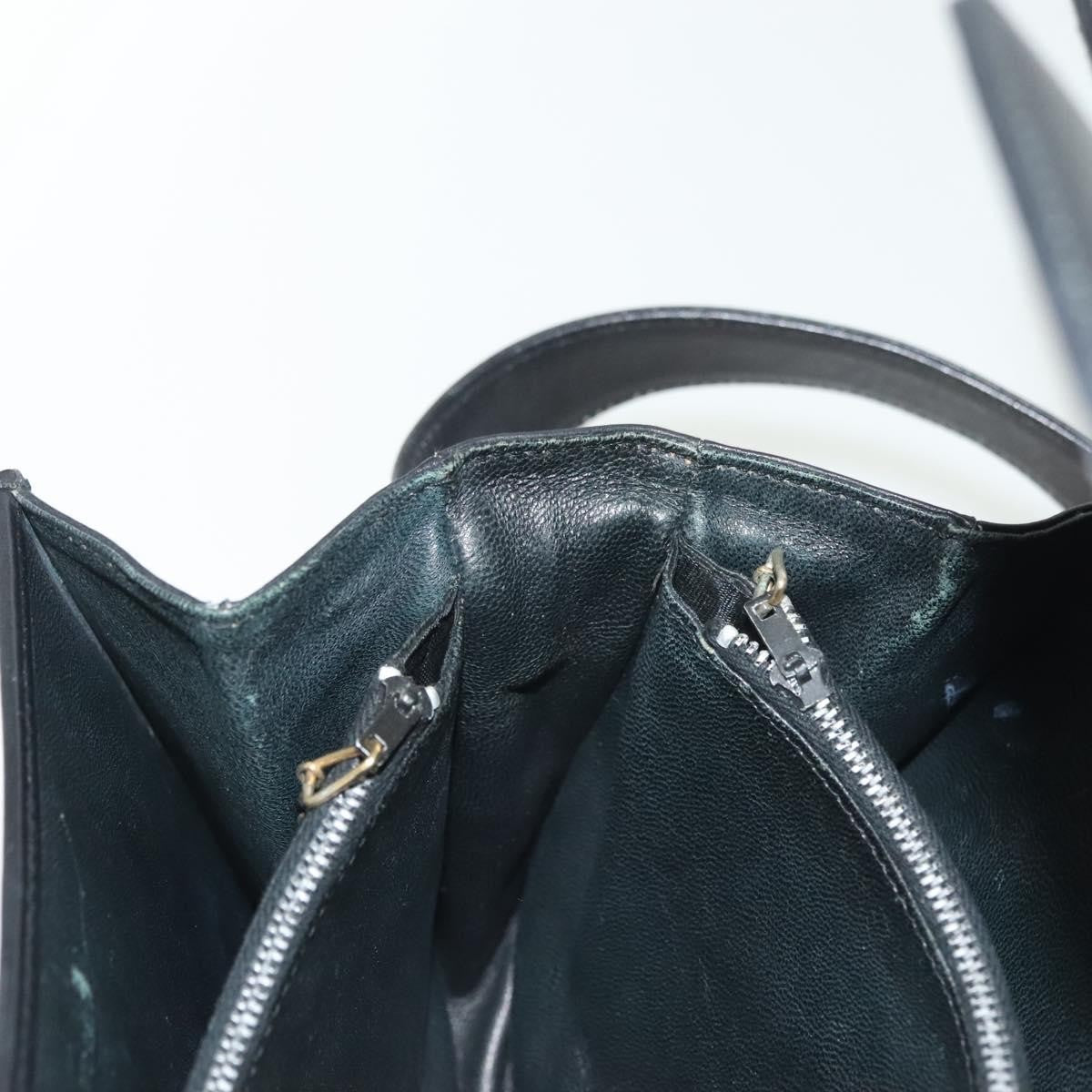 Celine Horse Carriage Shoulder Bag Leather Black Leather Bag
