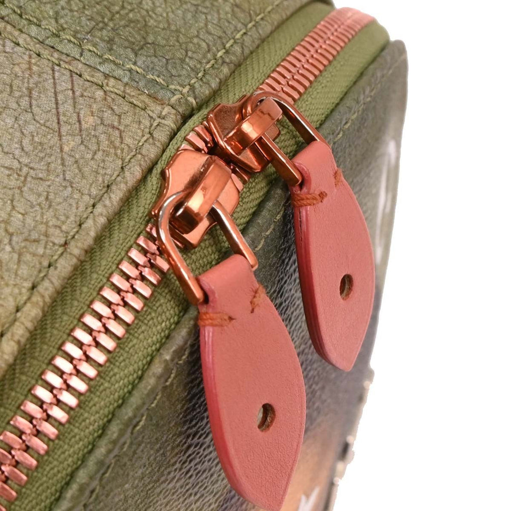 Louis Vuitton Palm Springs Backpack Limited Edition Jeff Koons Da Vinci Print Canvas Multicolour Canvas Backpack Bag