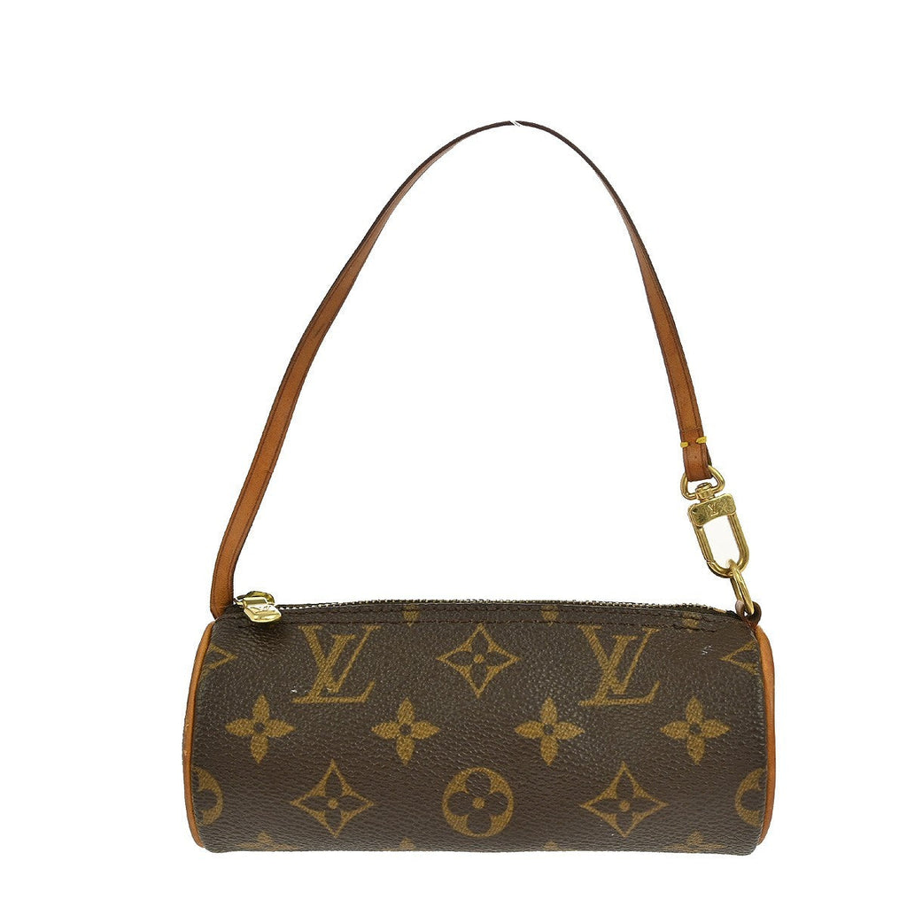 Louis Vuitton Papillon Pochette Monogram Canvas Brown Canvas Clutche & Pouche Bag