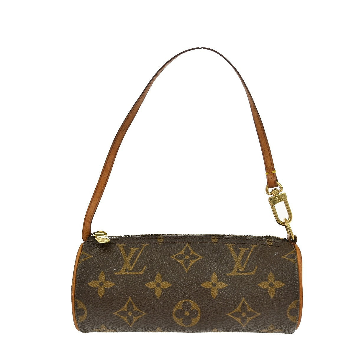 Louis Vuitton Papillon Pochette Monogram Canvas Brown Canvas Clutche & Pouche Bag