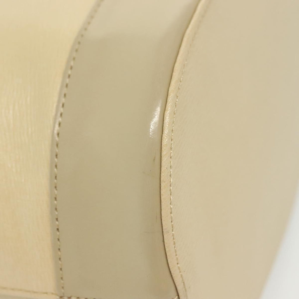Burberry Shoulder Bag Leather Beige Leather Shoulder Bag