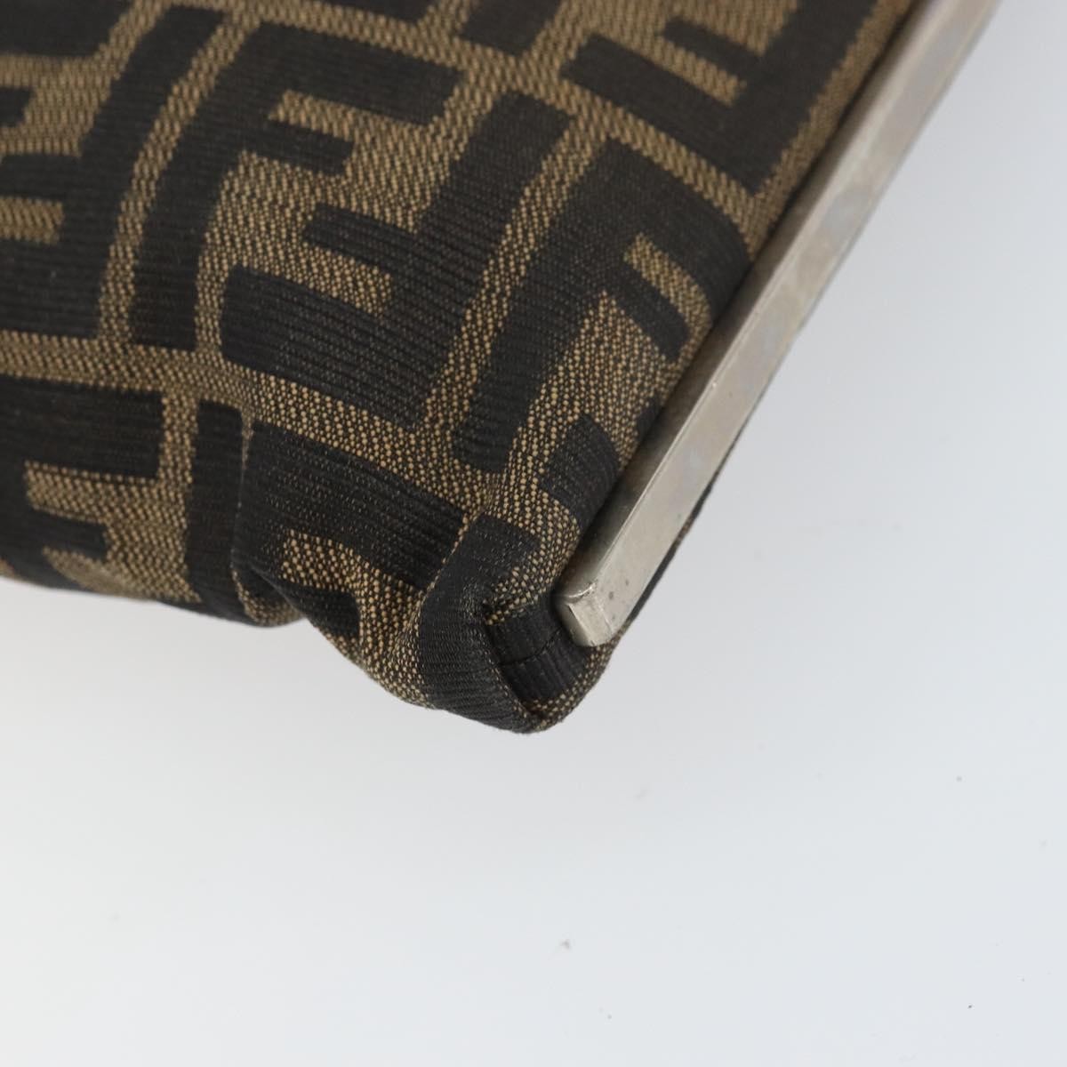 Fendi Vintage Shoulderbag Canvas Brown Canvas Shoulder Bag Bag