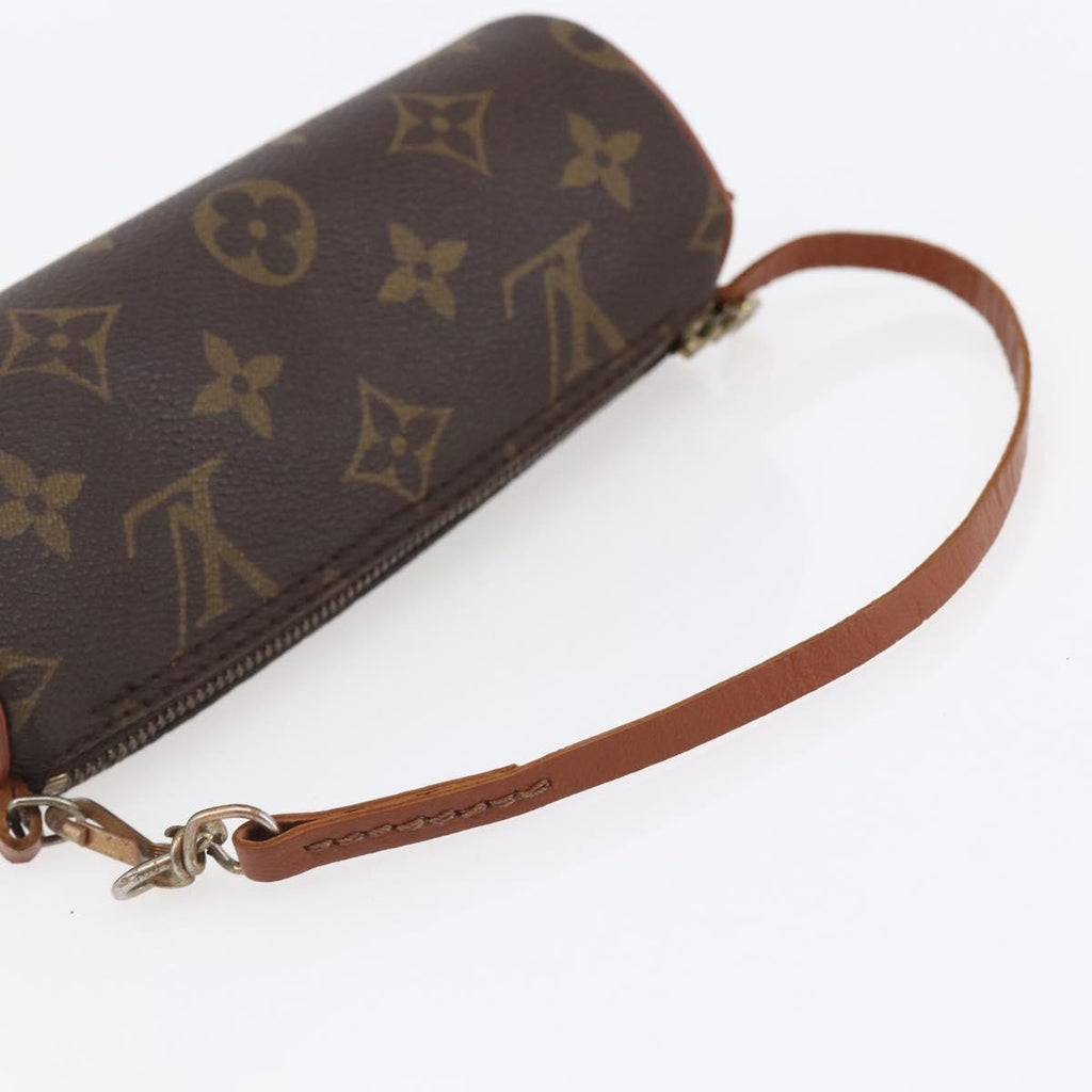 Louis Vuitton Papillon Pochette Monogram Canvas Brown Canvas Clutche & Pouche Bag