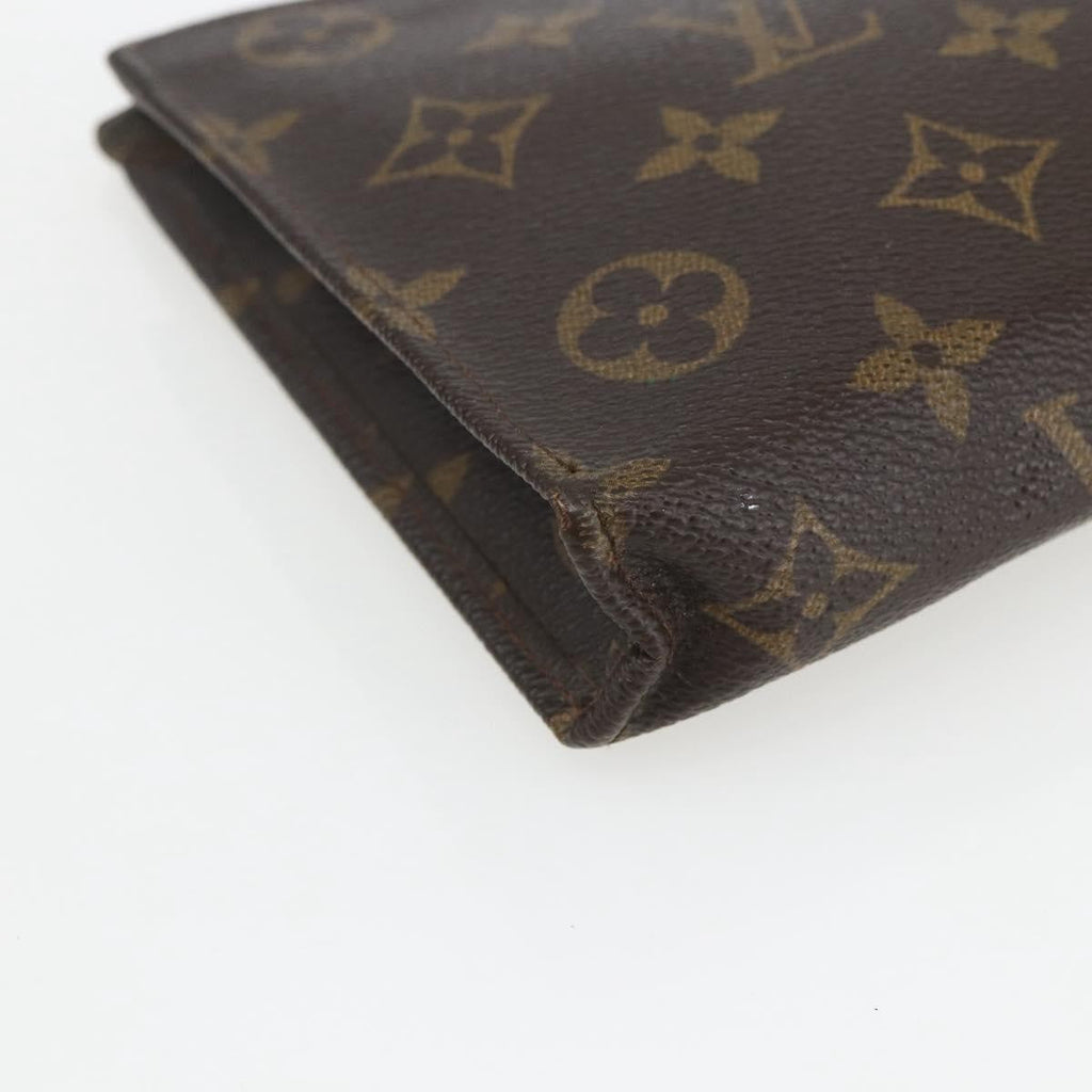 Louis Vuitton Toiletry Pouch Monogram Canvas Brown Canvas Clutche & Pouche Bag