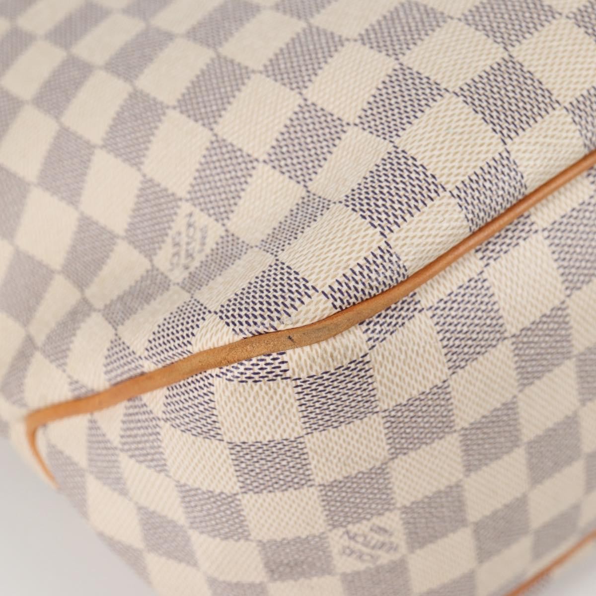 Louis Vuitton Delightful Nm Handbag Damier White Canvas Bag