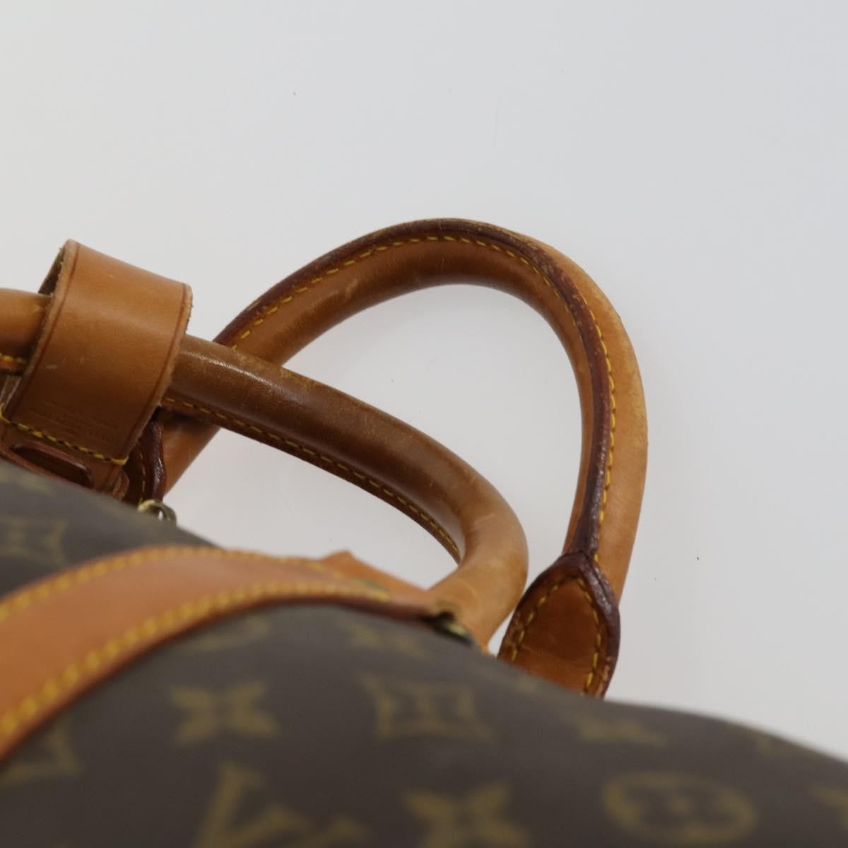 Louis Vuitton Keepall Bag Monogram Canvas Brown Canvas Travel Bag