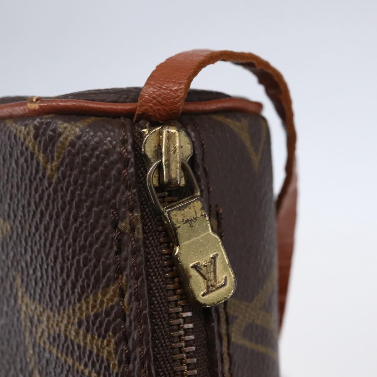 Louis Vuitton Papillon Pochette Monogram Canvas Brown Canvas Clutche & Pouche Bag