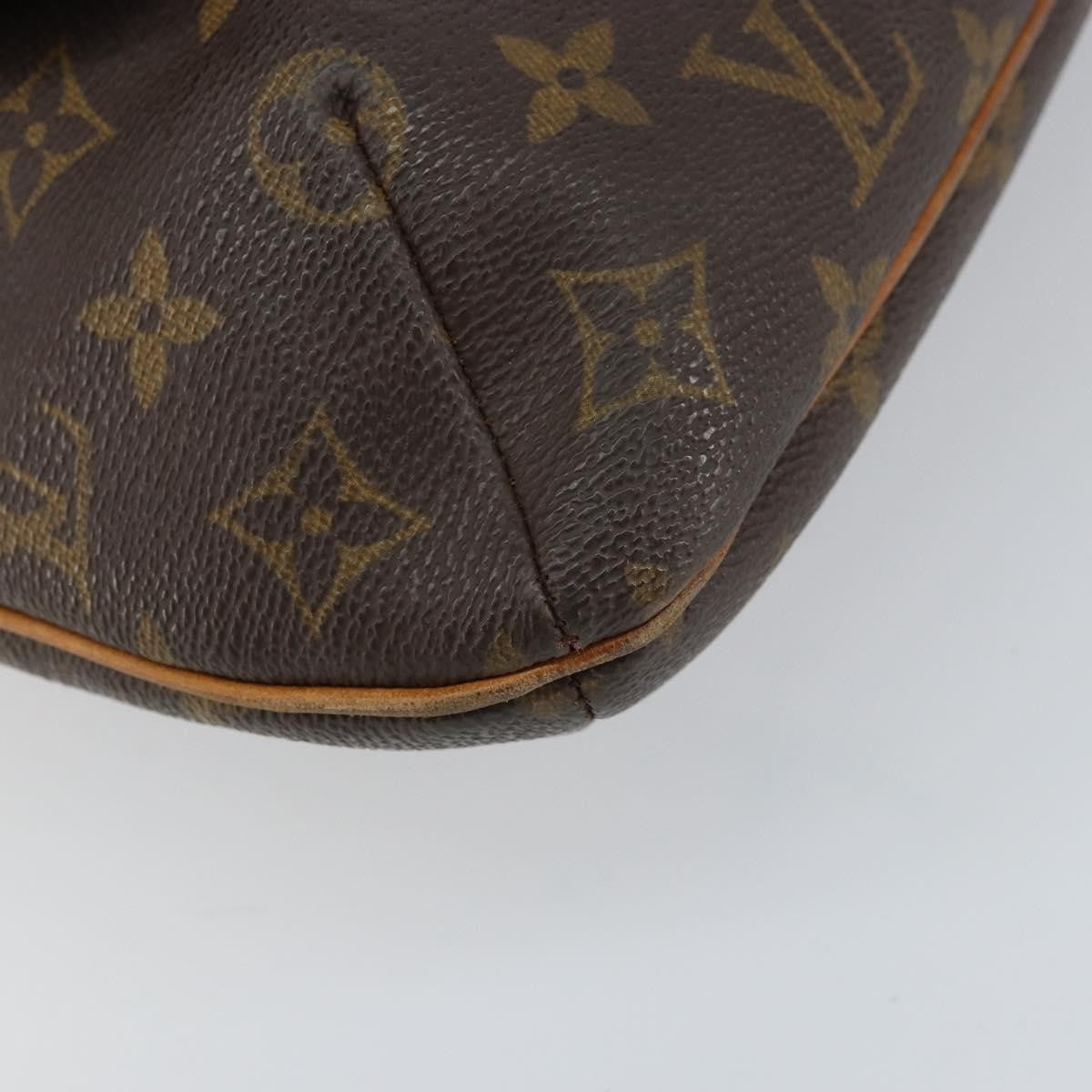 Louis Vuitton Musette Salsa Handbag Monogram Canvas Brown Canvas Shoulder Bag