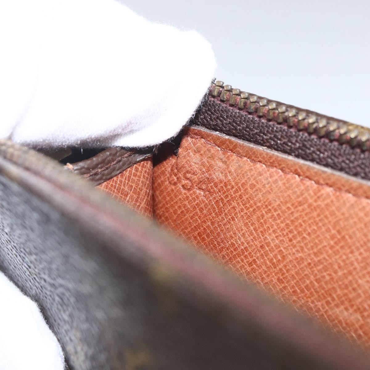 Louis Vuitton Toiletry Pouch Monogram Canvas Brown Canvas Clutche & Pouche Bag