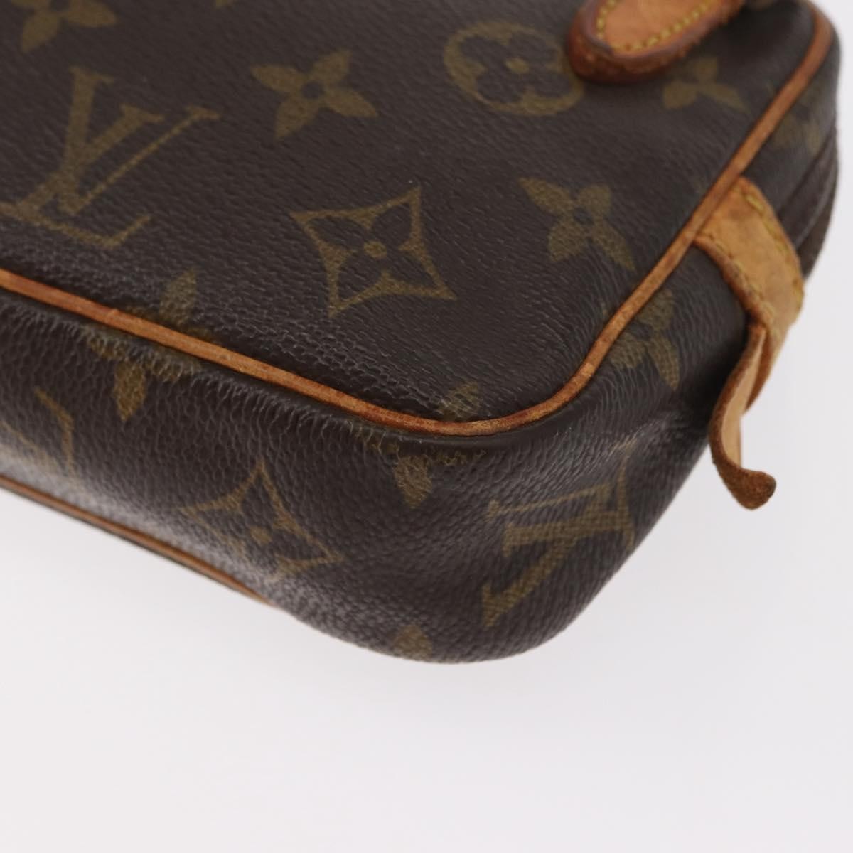 Louis Vuitton Pochette Marly Bandouliere Bag Monogram Canvas Brown Canvas Clutche & Pouche Bag