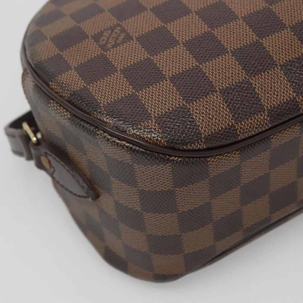 Louis Vuitton Blois Handbag Monogram Canvas Brown Canvas Shoulder Bag