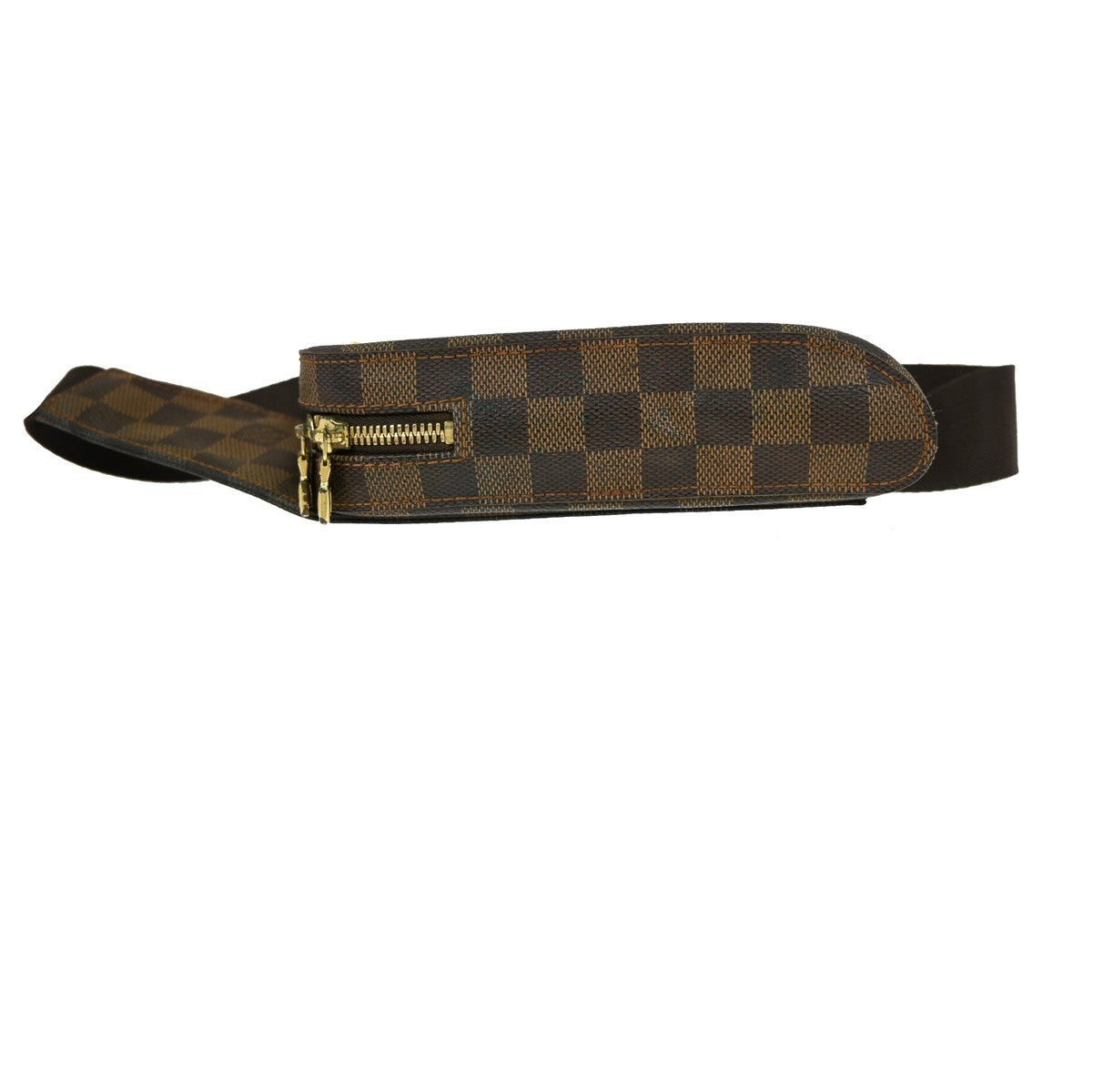 Louis Vuitton Geronimos Waist Bag Damier Brown Canvas Shoulder Bag