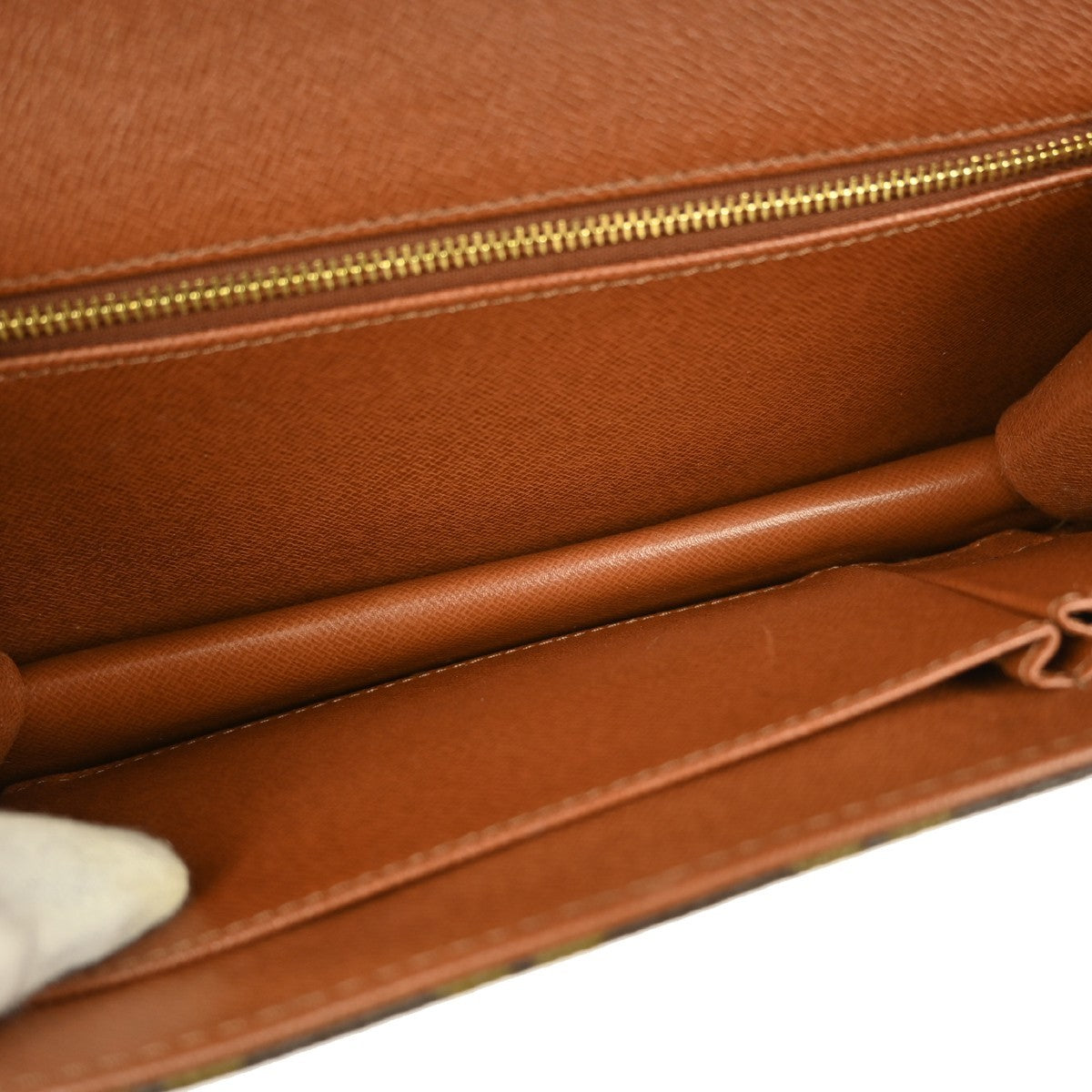 Louis Vuitton Dame Pochette Monogram Canvas Brown Canvas Clutche & Pouche Bag