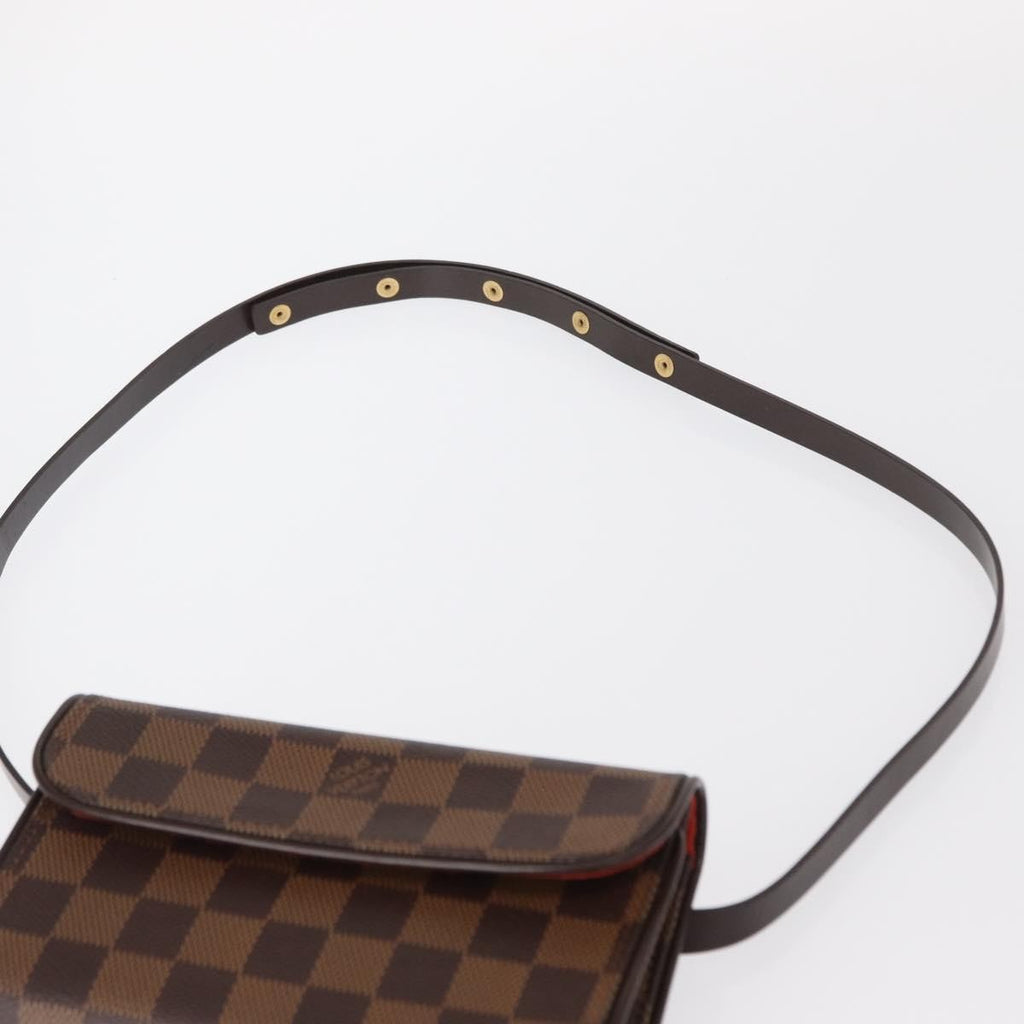 Louis Vuitton Florentine Waist Bag Monogram Canvas Brown Canvas Clutche & Pouche Bag