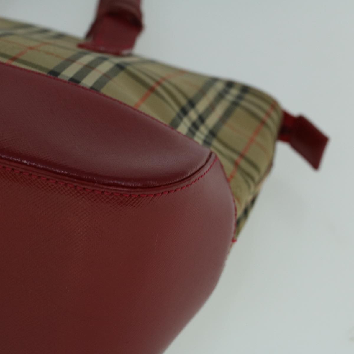 Burberry Nova Check Handbag Nova Check Canvas Beige Canvas Handbag