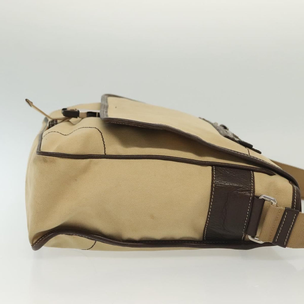 Prada Vintage Shoulder Bag Canvas Beige Canvas Shoulder Bag Bag