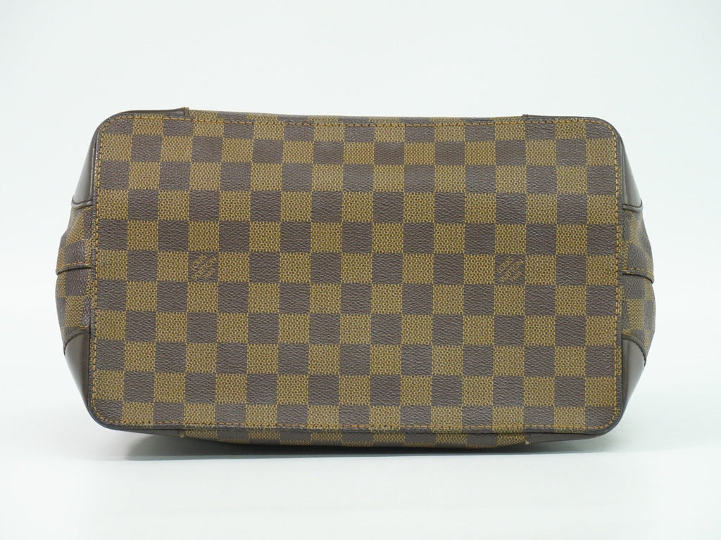 Louis Vuitton Hampstead Handbag Damier Brown Canvas Tote Bag