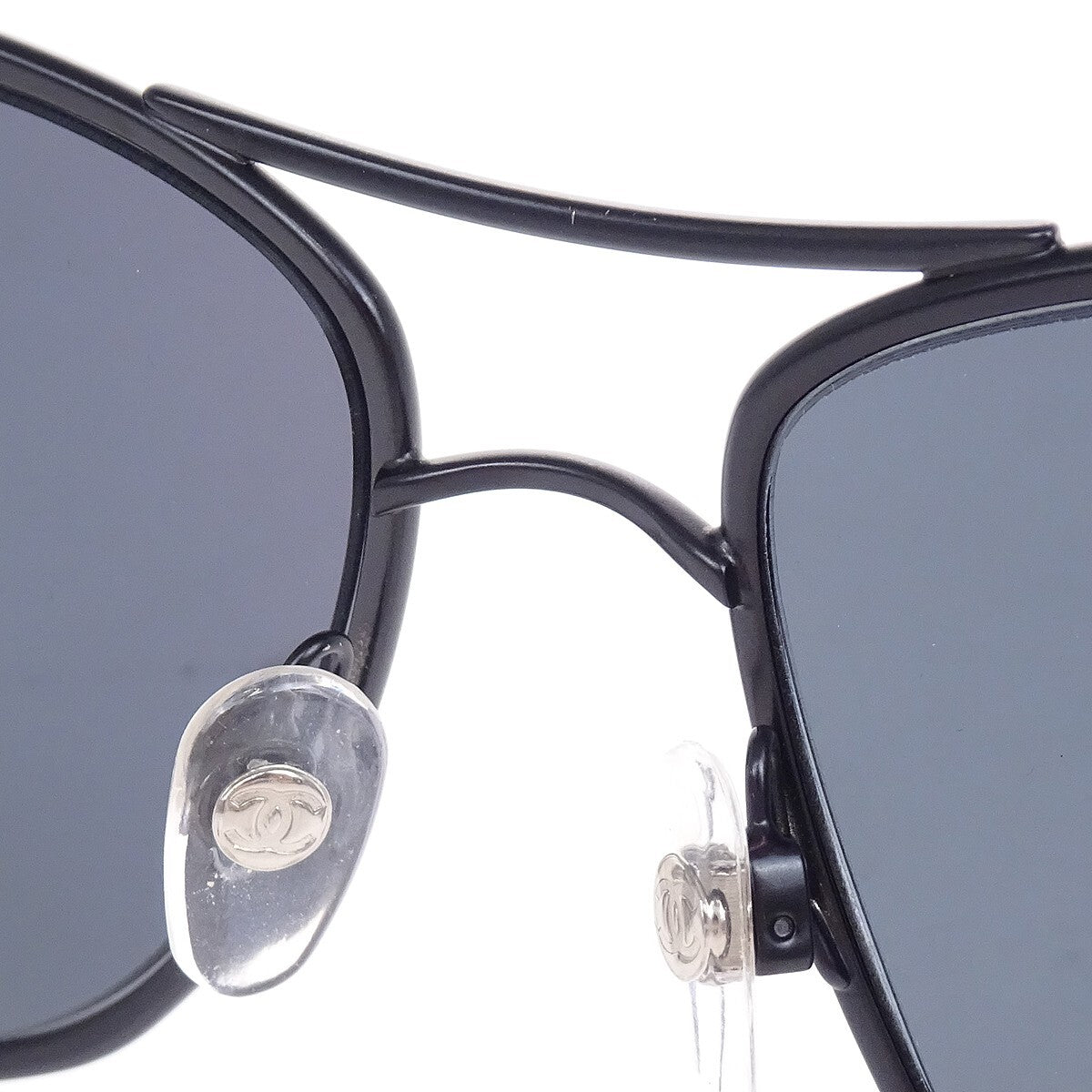 Chanel Logo Cc Sunglasses Plastic Black Plastic Sunglasse Accessory