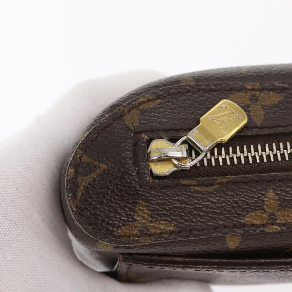 Louis Vuitton Geronimos Waist Bag Monogram Canvas Brown Canvas Shoulder Bag