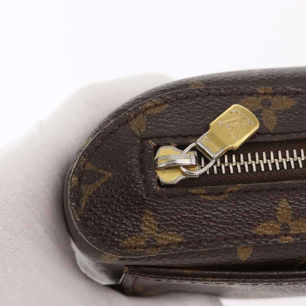 Louis Vuitton Geronimos Waist Bag Monogram Canvas Brown Canvas Shoulder Bag
