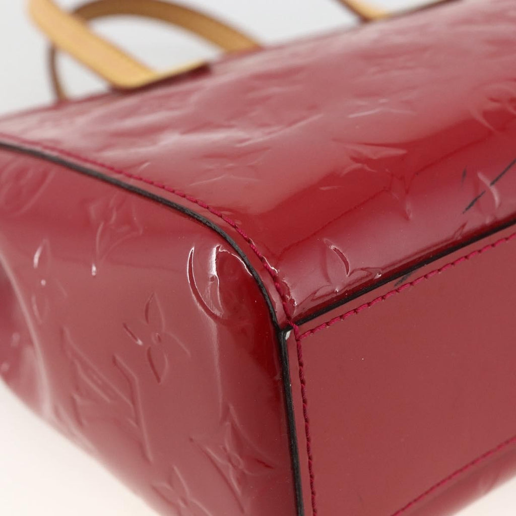 Louis Vuitton Catalina Handbag Monogram Vernis Pink Patent_Leather Tote Bag