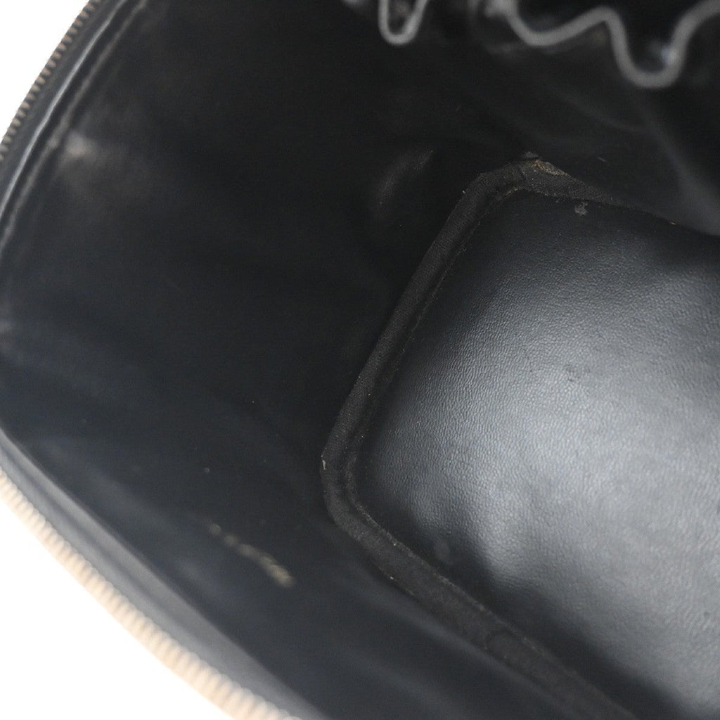 Chanel Vintage Timeless Cosmetic Case Caviar Black Leather Handbag