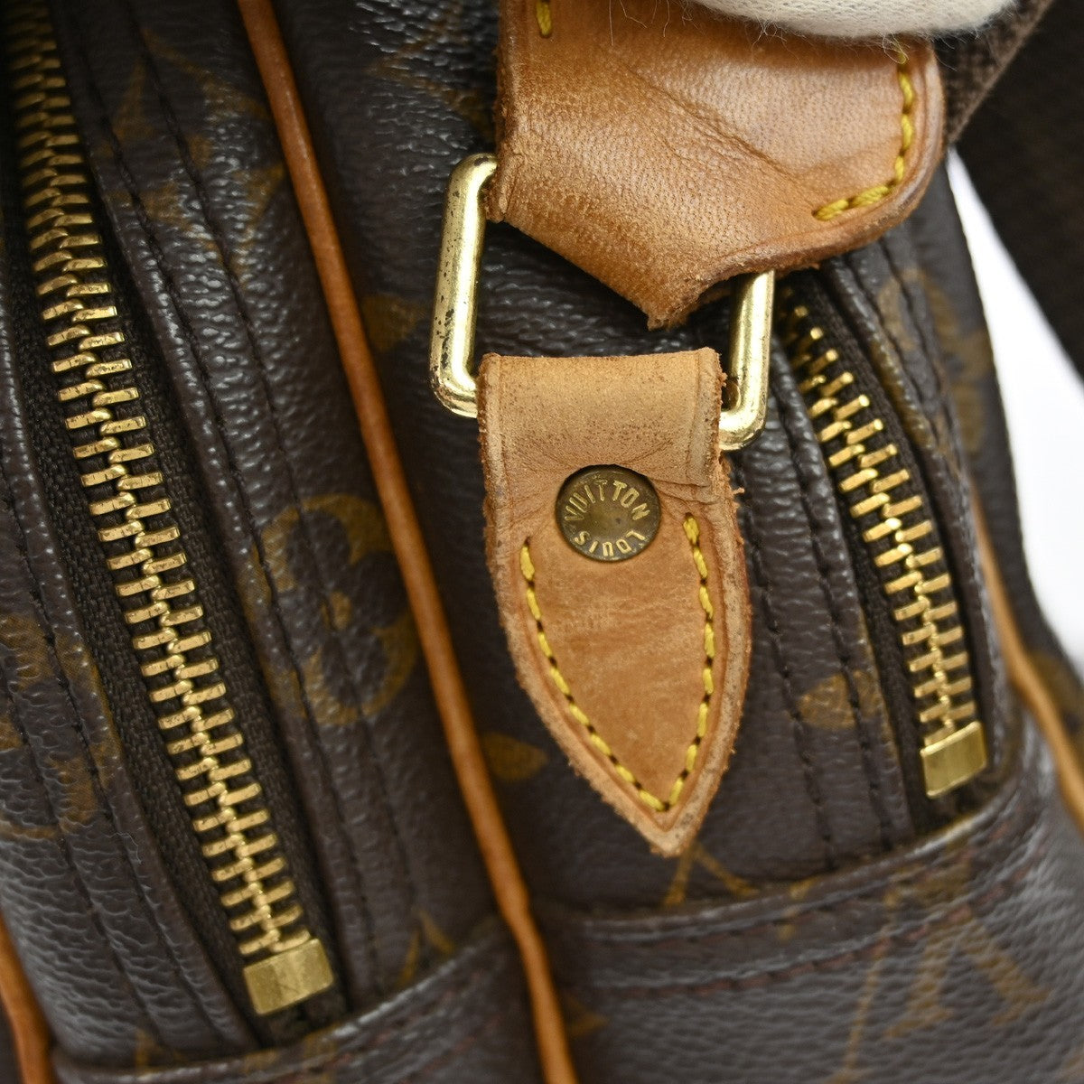 Louis Vuitton Reporter Bag Monogram Canvas Brown Canvas Shoulder Bag