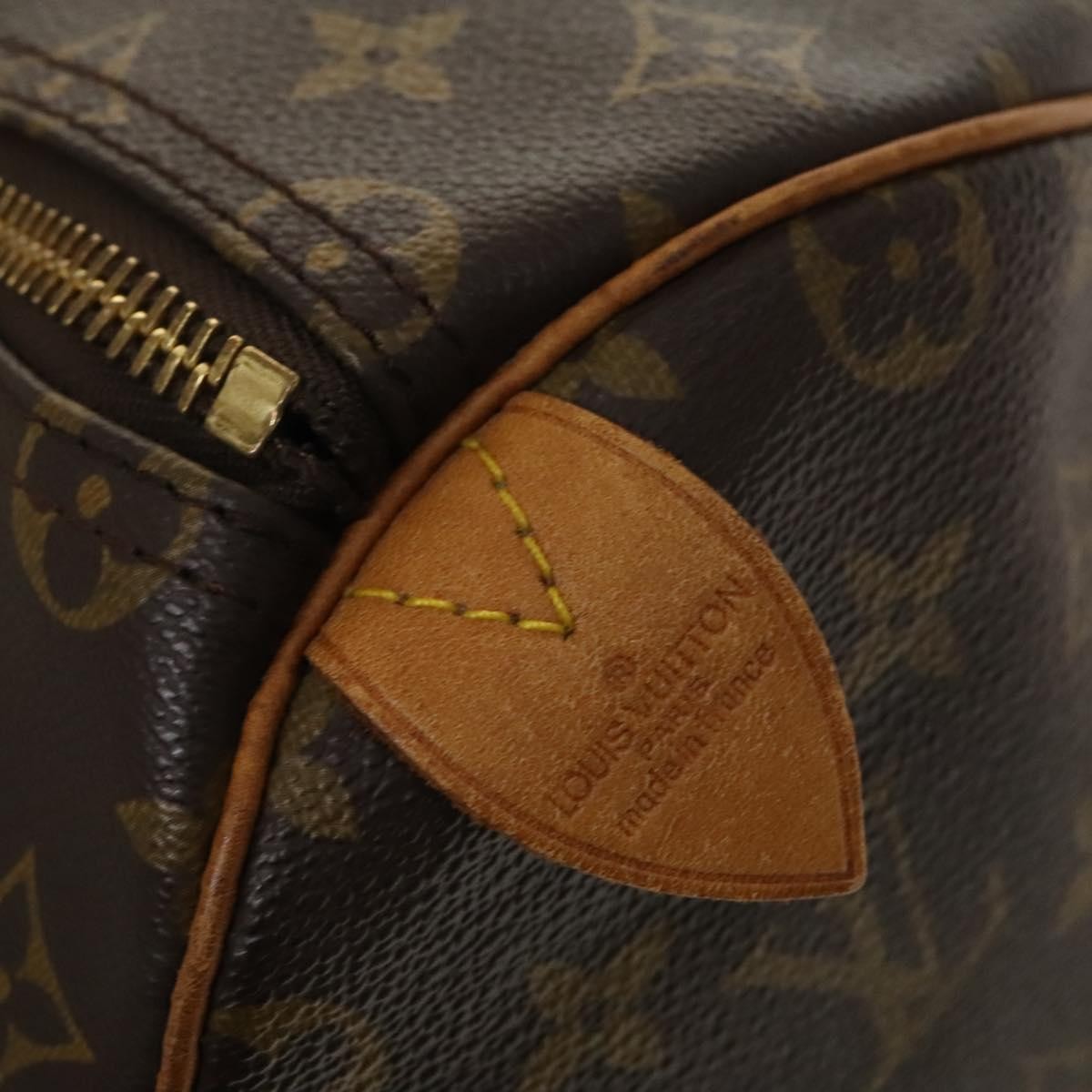 Louis Vuitton Keepall Bag Monogram Canvas Brown Canvas Travel Bag
