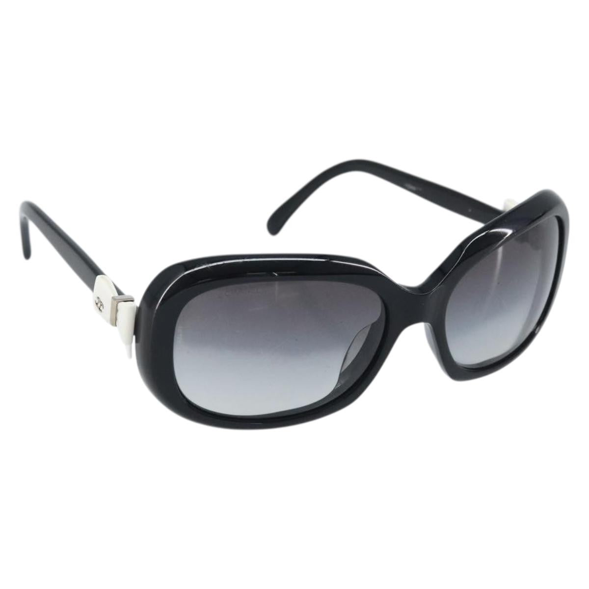 Chanel Logo Cc Sunglasses Plastic Black Plastic Sunglasse Accessory