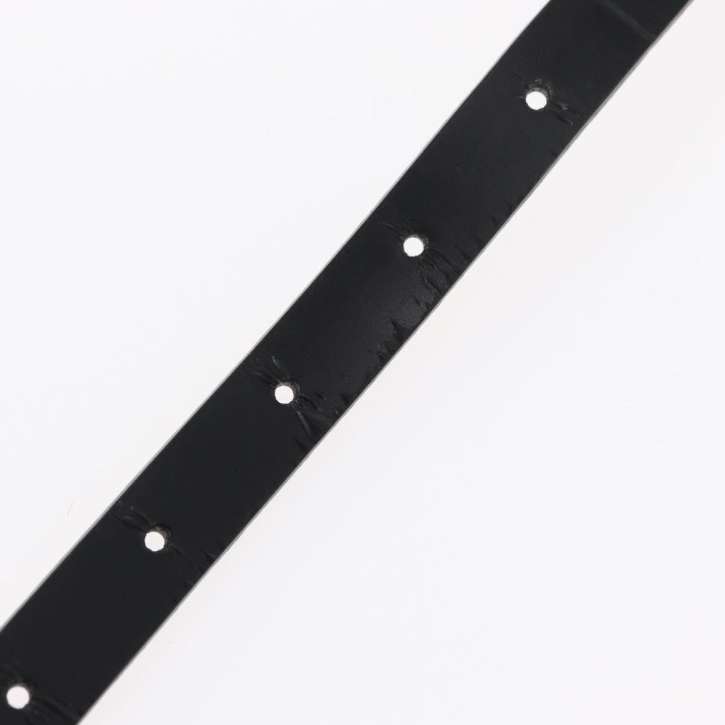 Louis Vuitton Carre Belt Leather Black Leather Belts Accessory
