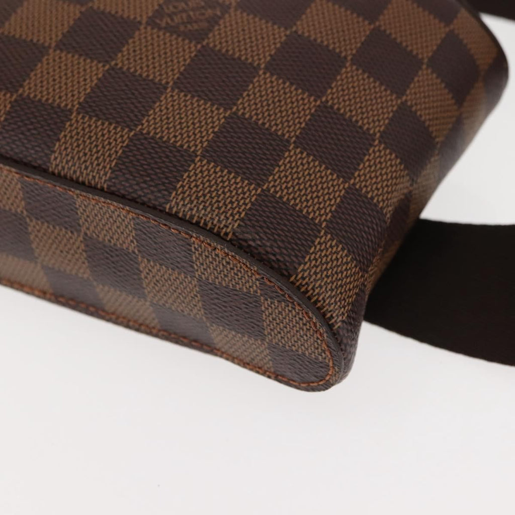 Louis Vuitton Geronimos Waist Bag Damier Brown Canvas Shoulder Bag
