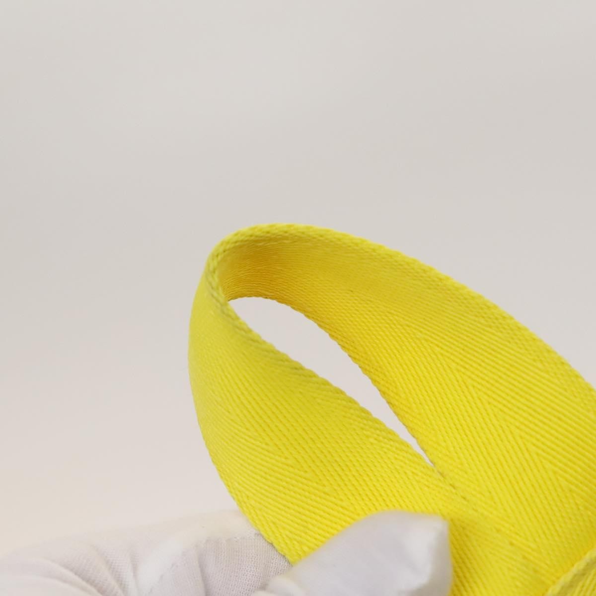 Bottega Veneta Vintage Backpack Nylon Yellow Nylon Backpack Bag