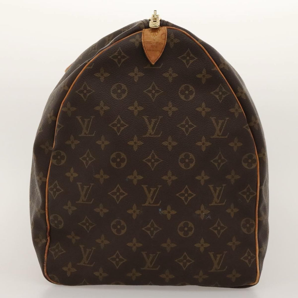 Louis Vuitton Keepall Bag Monogram Canvas Brown Canvas Travel Bag