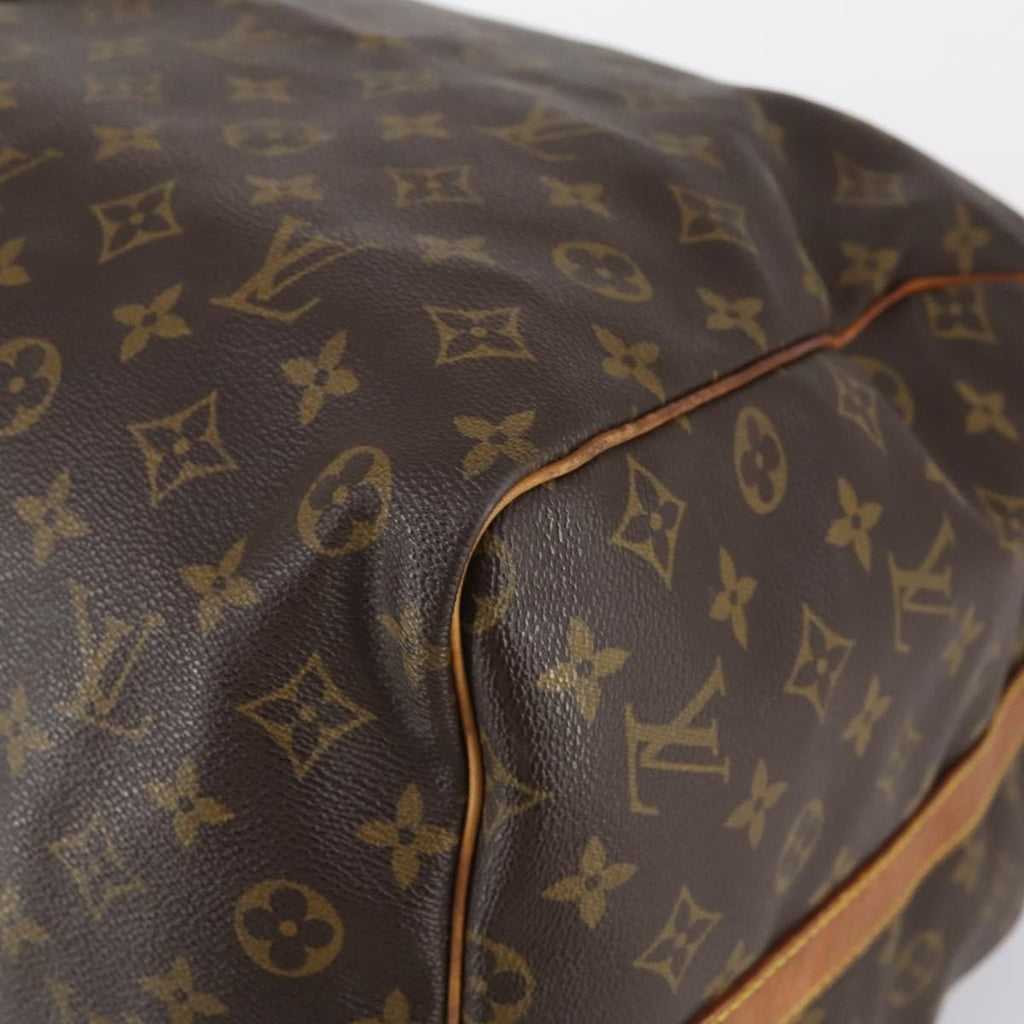 Louis Vuitton Keepall Bandouliere Bag Monogram Canvas Brown Canvas Travel Bag